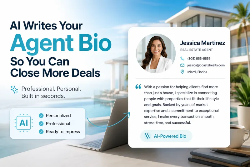 Why Real Estate Agents Are Using AI to Write Their Bios in 2026