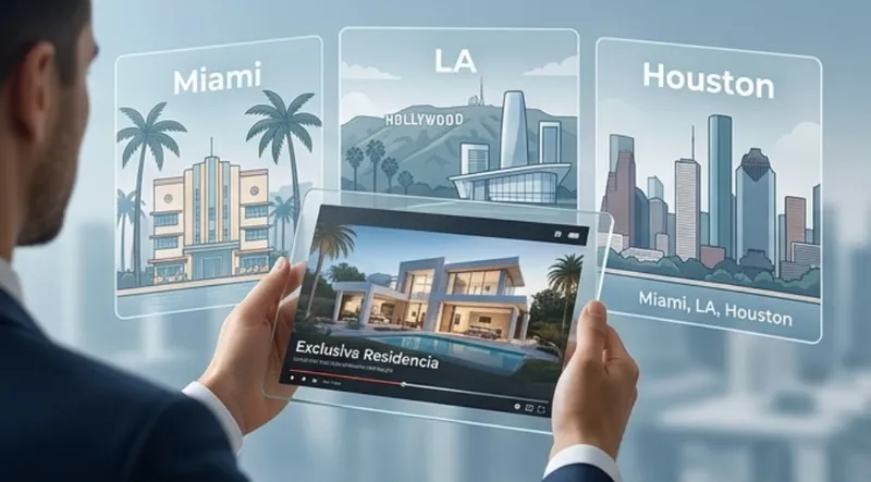 Why Real Estate Agents in Miami, LA, and Houston Need Spanish Listing Videos